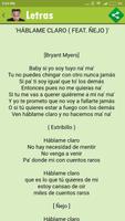 Bryant Myers Canciones y Letras screenshot 3