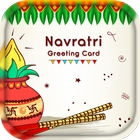 Navratri Greetings card maker - Navratri Greetings icône