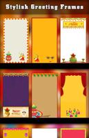 Navratri Greetings card maker - Navratri Greetings ảnh chụp màn hình 1