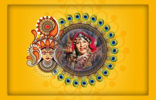 Navratri - Navratri Photo Editor Frames imagem de tela 1