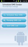 Scheduled SMS Sender 海報