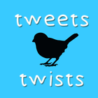 Tweets and Twists - micro fiction, quotes, stories-icoon