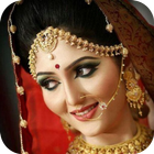 Bridal Makeup in Bengali Zeichen