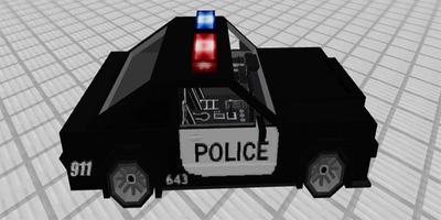 Police Car Addon capture d'écran 2