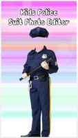 Kids Police Photo Suit Affiche