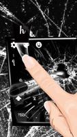 Broken Glass Keyboard Theme screenshot 1