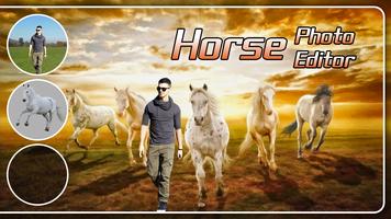 Horse Photo Editor Affiche