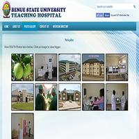 BSUTH Website screenshot 1