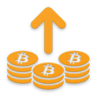 Cryptocurrency Price Tracker: Bitcoin Monero Ether أيقونة