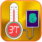 Finger-Körper-Temperatur Zeichen