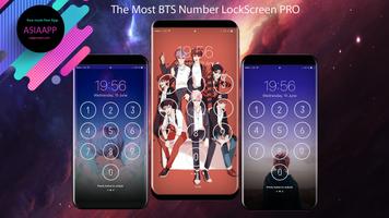 BTS Lock Screen Keypad capture d'écran 3