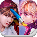 BTS Colored Pencil Drawing APK