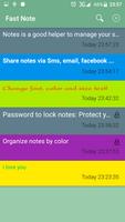 Fast Notes screenshot 1