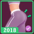 Buttocks Workout - Hips, Legs & Butt workout أيقونة