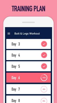 Buttocks Workout - Hips, Legs & Butt workout apk screenshot