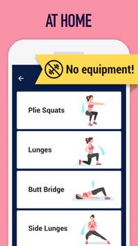 Buttocks Workout - Hips, Legs & Butt workout apk screenshot