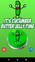 پوستر Cucumber Jelly Button