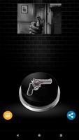 Gun Prank Sound Button-poster