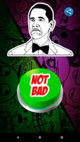 Not Bad Meme Button 海報