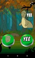 Yee Meme Button-poster