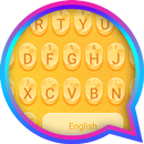 Butter Fan Theme&Emoji Keyboard APK