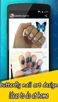 Butterfly Nail Art Designs capture d'écran 3