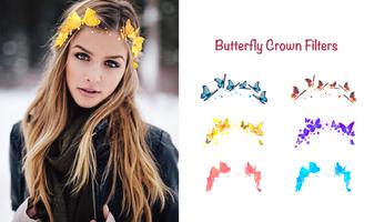 Butterfly Crown Filters Affiche