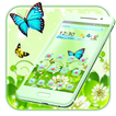 ”Butterfly Green Nature Theme