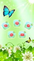 Butterfly Green Nature Theme syot layar 2