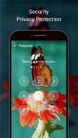 برنامه‌نما Butterfly Lock Screen - 3D neon butterfly theme عکس از صفحه