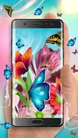 Butterflies live wallpaper hd Affiche
