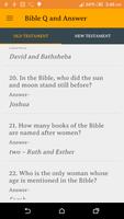 Bible Questions and Answers screenshot 1