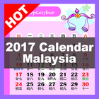 2017 Calendar Malaysia ikon