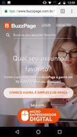 BuzzPage - Rede Social syot layar 1