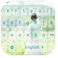 Girl Bubble Dream Keyboard