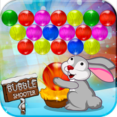 Bubble Shooter 2017 Bunny Adventures icon