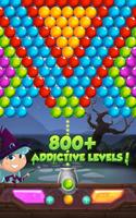 Bubble Shooter Halloween Witch Affiche
