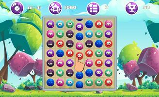 Bubble Smiley - Match 3 Game captura de pantalla 2