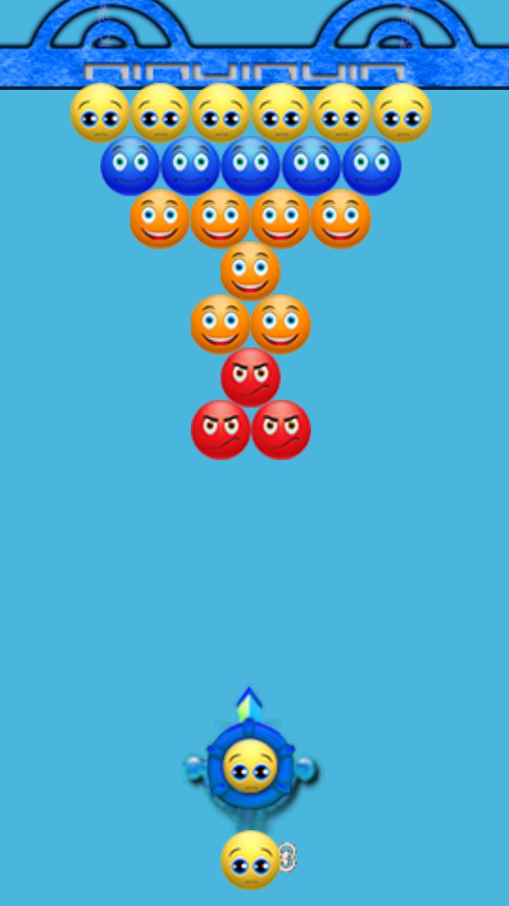 Emoji Bubble Shooter Puzzle games APK für Android herunterladen
