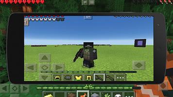 Mod on weapons in Maincraft PE screenshot 1