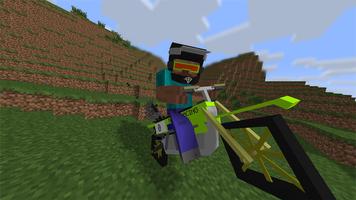 Mod para carros em Minecraft PE Cartaz