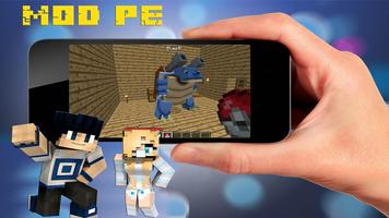 پوستر PokeCraft Mod for Minecraft PE