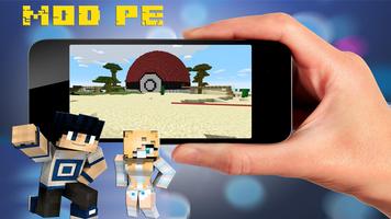 PokeCraft Mod for Minecraft PE capture d'écran 1