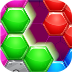 Hexagon Jigsaw Puzzle Block icon
