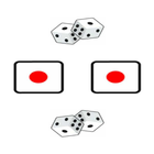 Dice pour backgammon icône