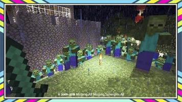 Zombie apocalypse maps for Minecraft pe capture d'écran 2