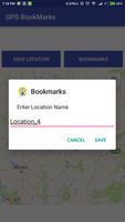 GPS Bookmark captura de pantalla 1
