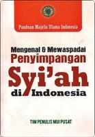 Buku MUI - Penyimpangan Syi'ah poster