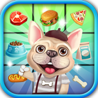 French Bulldog Food Match 3 أيقونة