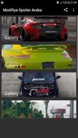 Modifiye Spoiler Araba الملصق